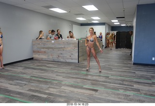 new NH2T store - International Physique League (IPL) show - rehearsal - bikini