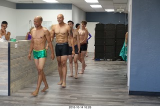 new NH2T store - International Physique League (IPL) show - rehearsal - bikini - Heather Kile