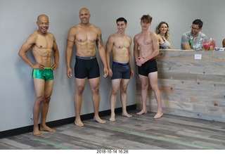 new NH2T store - International Physique League (IPL) show - rehearsal - bikini - Heather Kile