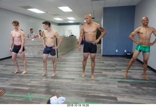 new NH2T store - International Physique League (IPL) show - rehearsal - male physique - Ricky Bobby