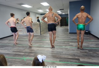 new NH2T store - International Physique League (IPL) show - rehearsal - male physique - Ricky Bobby
