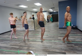 new NH2T store - International Physique League (IPL) show - rehearsal - male physique - Ricky Bobby