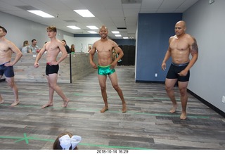 new NH2T store - International Physique League (IPL) show - rehearsal - male physique - Ricky Bobby