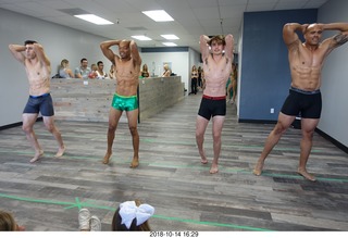 new NH2T store - International Physique League (IPL) show - rehearsal - male physique - Ricky Bobby