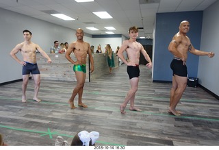 new NH2T store - International Physique League (IPL) show - rehearsal - male physique - Ricky Bobby