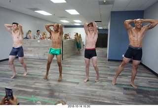 new NH2T store - International Physique League (IPL) show - rehearsal - male physique - Ricky Bobby