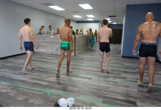 new NH2T store - International Physique League (IPL) show - rehearsal - male physique - Ricky Bobby