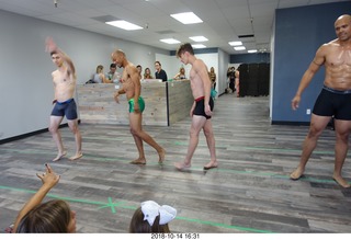 new NH2T store - International Physique League (IPL) show - rehearsal - male physique - Ricky Bobby