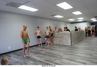 new NH2T store - International Physique League (IPL) show - rehearsal - male physique - Ricky Bobby