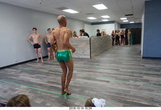 new NH2T store - International Physique League (IPL) show - rehearsal - male physique - Ricky Bobby