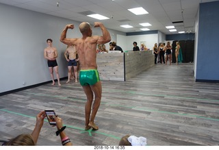 new NH2T store - International Physique League (IPL) show - rehearsal - male physique - Ricky Bobby