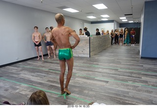 new NH2T store - International Physique League (IPL) show - rehearsal - male physique - Ricky Bobby