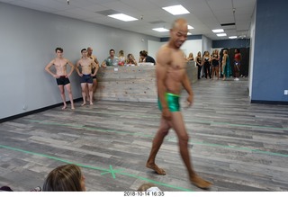 new NH2T store - International Physique League (IPL) show - rehearsal - male physique - Ricky Bobby