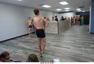 new NH2T store - International Physique League (IPL) show - rehearsal - male physique - Ricky Bobby
