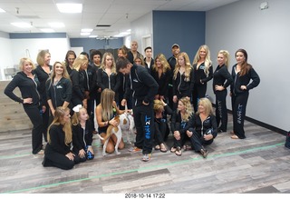 new NH2T store - International Physique League (IPL) show - rehearsal - evening gown