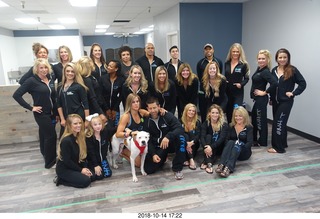 new NH2T store - International Physique League (IPL) show - rehearsal - Tawnya + Kelen