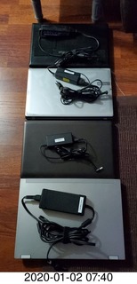 my  four new-old laptops