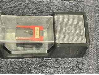 old red stylus assembly in new box