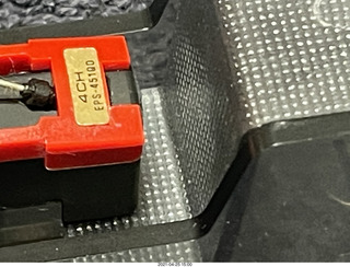 old red stylus assembly in new box