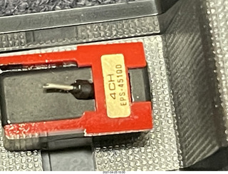 old red stylus assembly in new box
